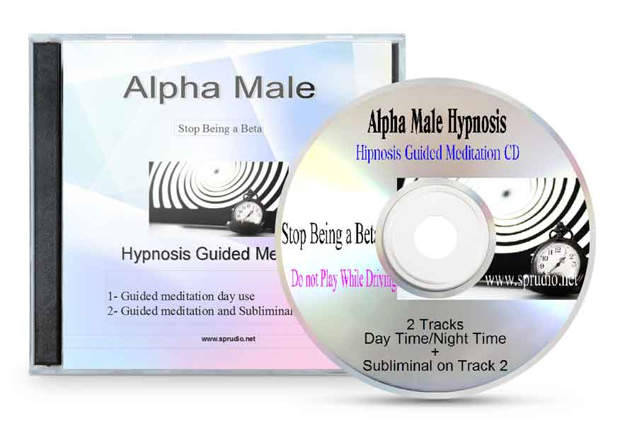 Alpha Male with Hypnosis (American Voice) Subliminal CD/MP3