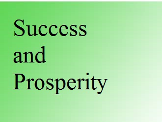Success and Prosperity